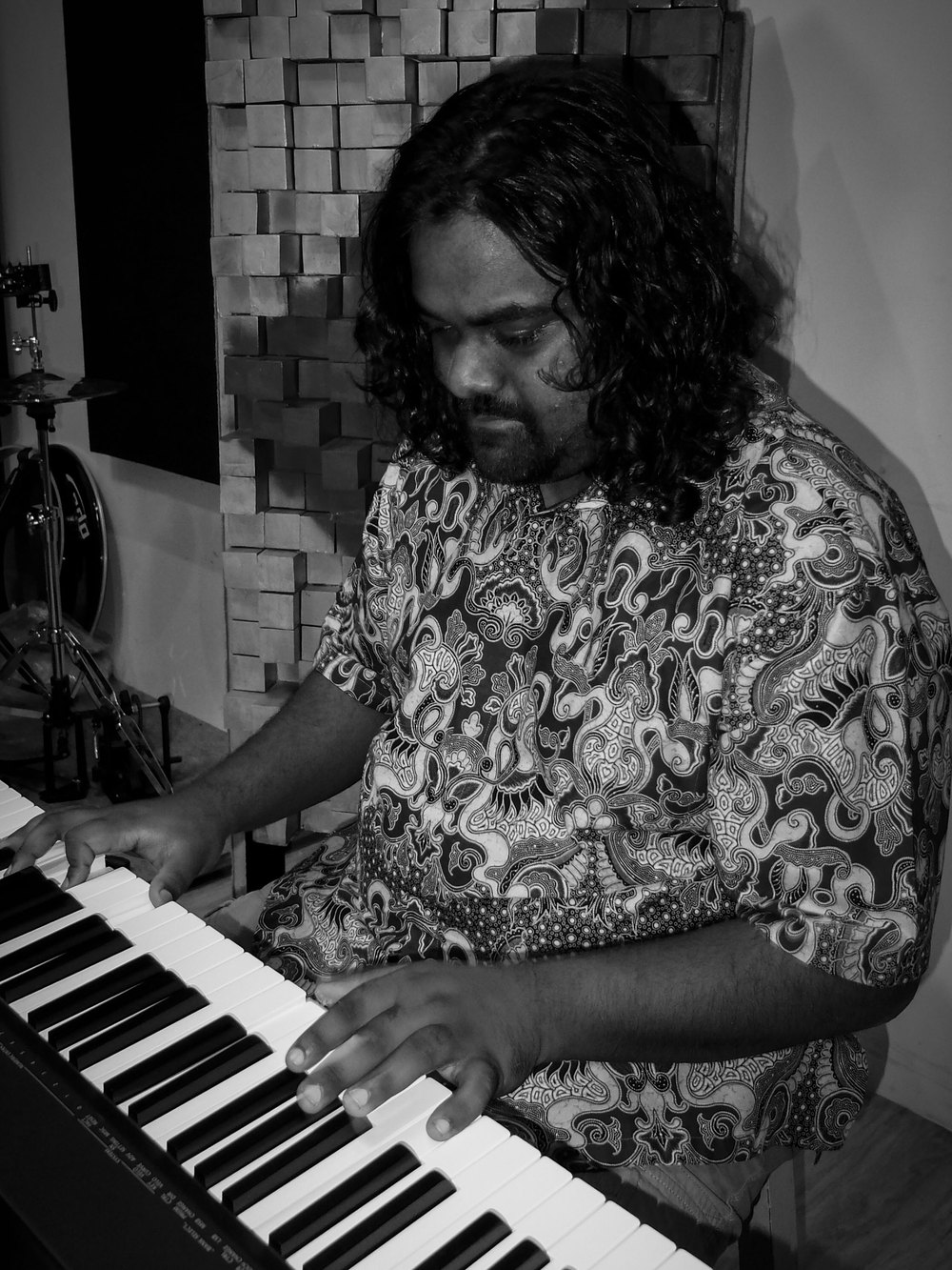 Jason Zac at the piano